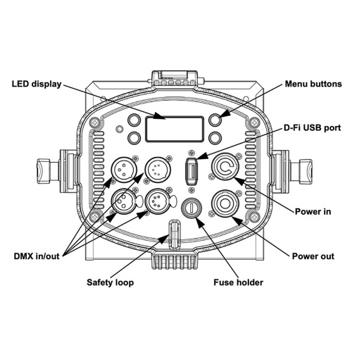 CHAUVET-DJ EVE P-160RGBW фото 3